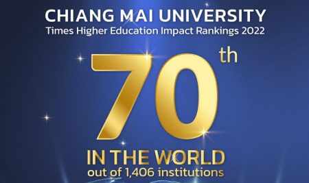 CMU ranked 70th in THE Impact Rankings 2022 and No 2 in Thailand for sustainability